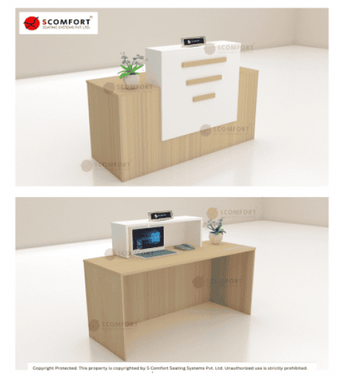 Scomfort SC-RT3 Reception Table with decorative box 